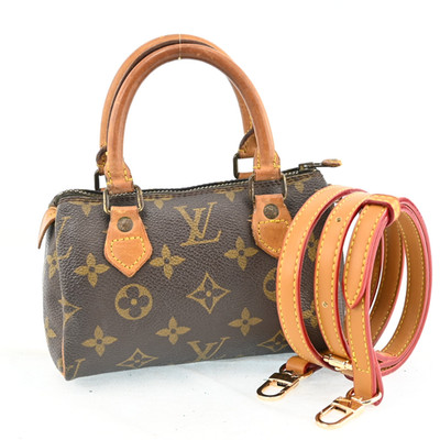 Auth Louis Vuitton Monogram Mini Speedy Hand Bag Purse M41534 LV F1589RT801