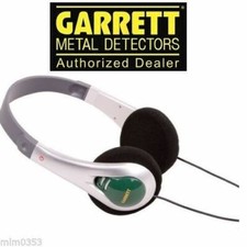 Garrett  TreasureSound Headphones for Metal Detector 1/4  plug 6ft Cord 1612500