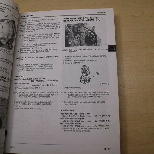 John Deere 260 270 Skid Technical Manual John Deere 260 270 Skid Technical Manual