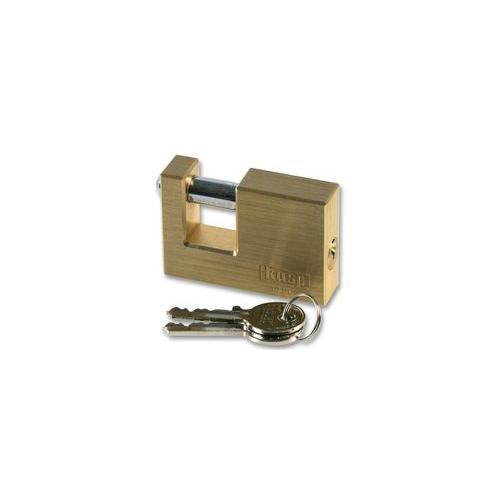 Kasp K12025D Lucchetto In Ottone Massiccio - 25mm Con Grillo In Acciaio - 2 Chiavi Incluse