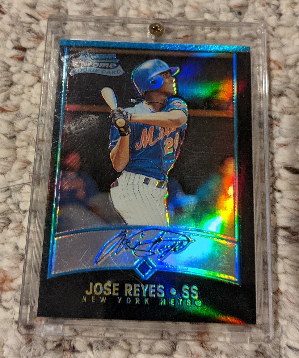 2001 bowman chrome Jose Reyes #164 refractor