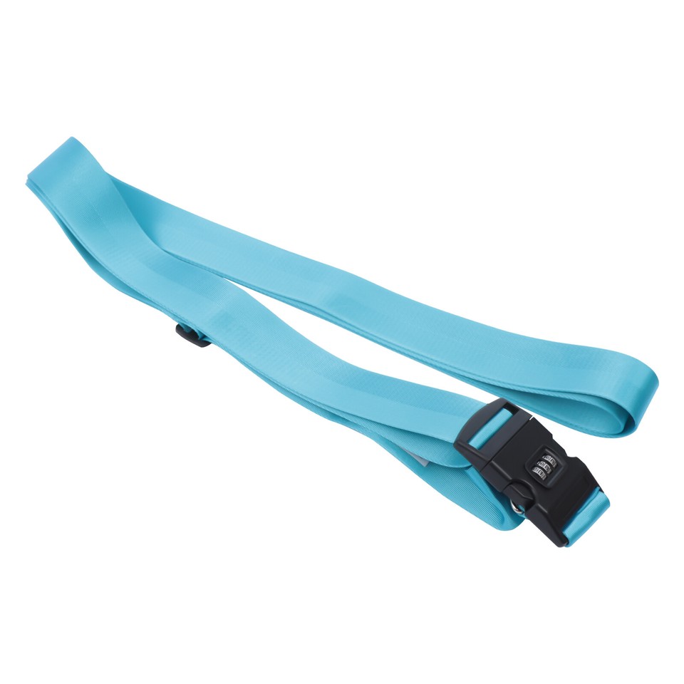 Travel Suitcase Belt Luggage Cross Straps with Combination Lock Non