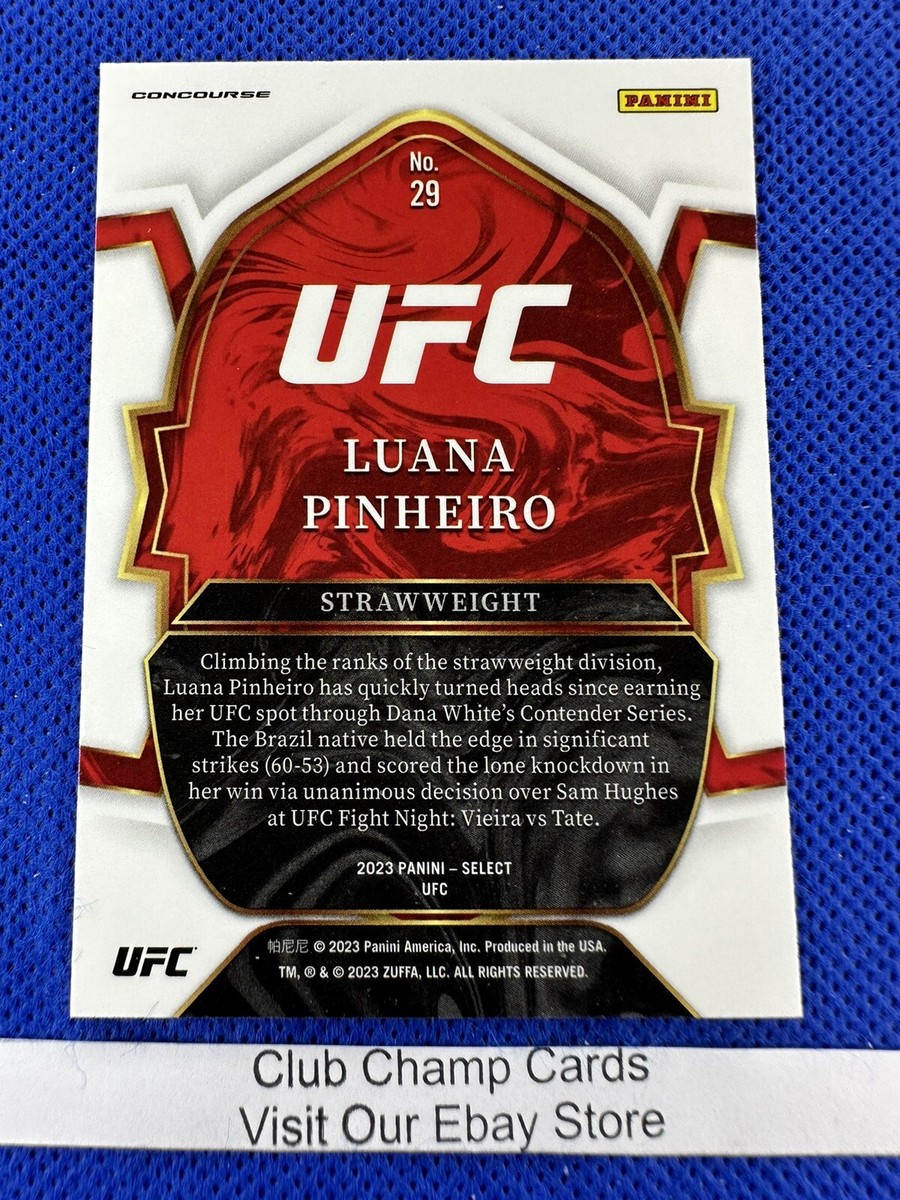 UFC　ルアナ・ピニェーロ　ルーキーカード　5シリ　psa8 UFCルアナ・ピニェーロルーキーカード5シリpsa8