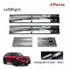 Scuff Plate Door Step Sill Chrome For Honda HR-V HRV eHEV Vezel RV5 2021 2022