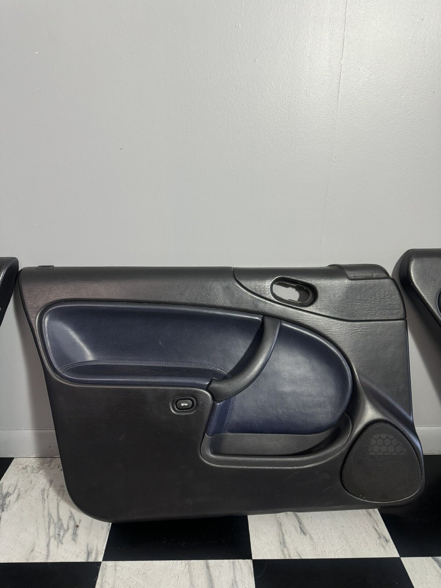 SAAB FIVE DOOR LIGHTNING BLUE OG 9-3 VIGGEN DOOR CARDS PANELS OEM