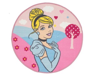 Gross Disney Prinzessin Zauberhaft Rund Teppich Matte Neu Kinder Madchen Rosa Ebay