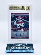 2019 Panini Elite Patrick Mahomes II Back to the Future Auto #/35 BGS 9.5 R660