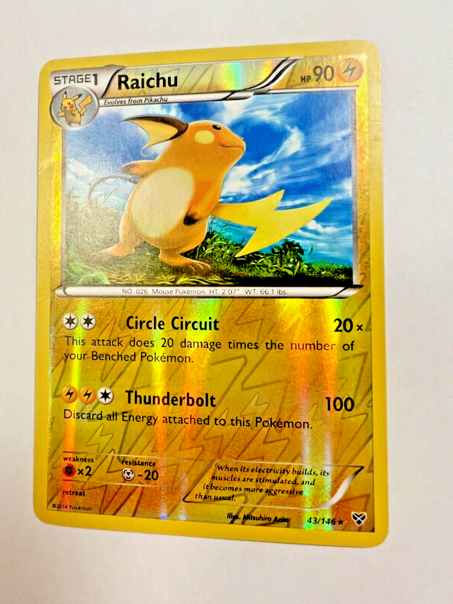旧裏ポケカ　ライチュウ（Raichu Rare Holo ）　レアカード ポケモンカード 旧裏 ライチュウの値段と価格推移は？｜134件の売買