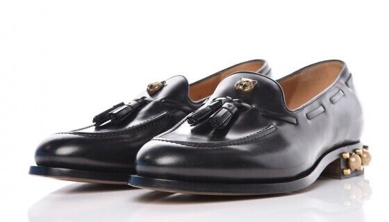 Gucci Mens Sagan Tassel Loafers Luxury Casual Shoes