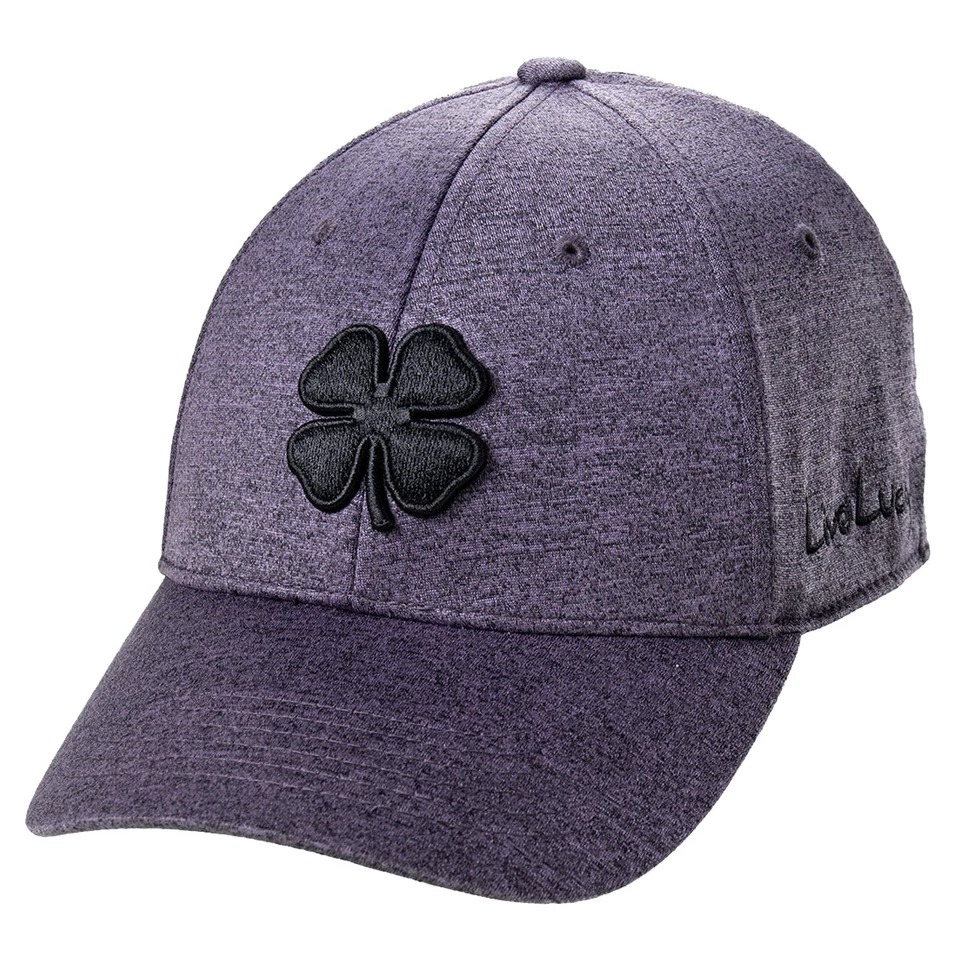 Black Clover Lucky Heather Fitted Golf Hat, NEW