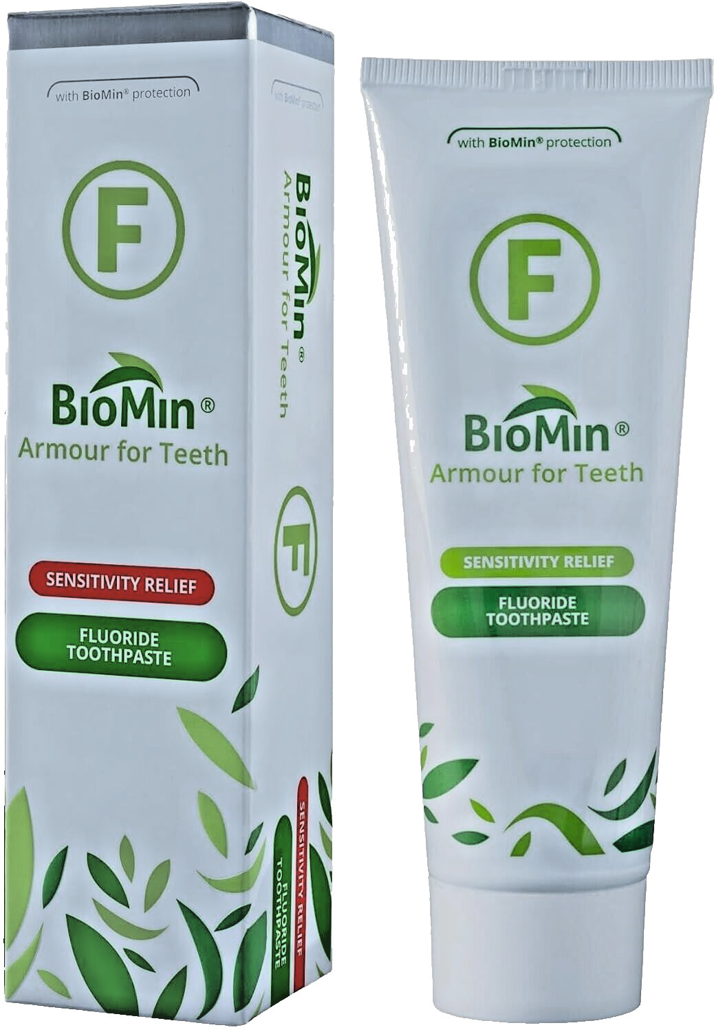 BioMin F Toothpaste (75ml) - Award winning - Armour for sensitive teeth.