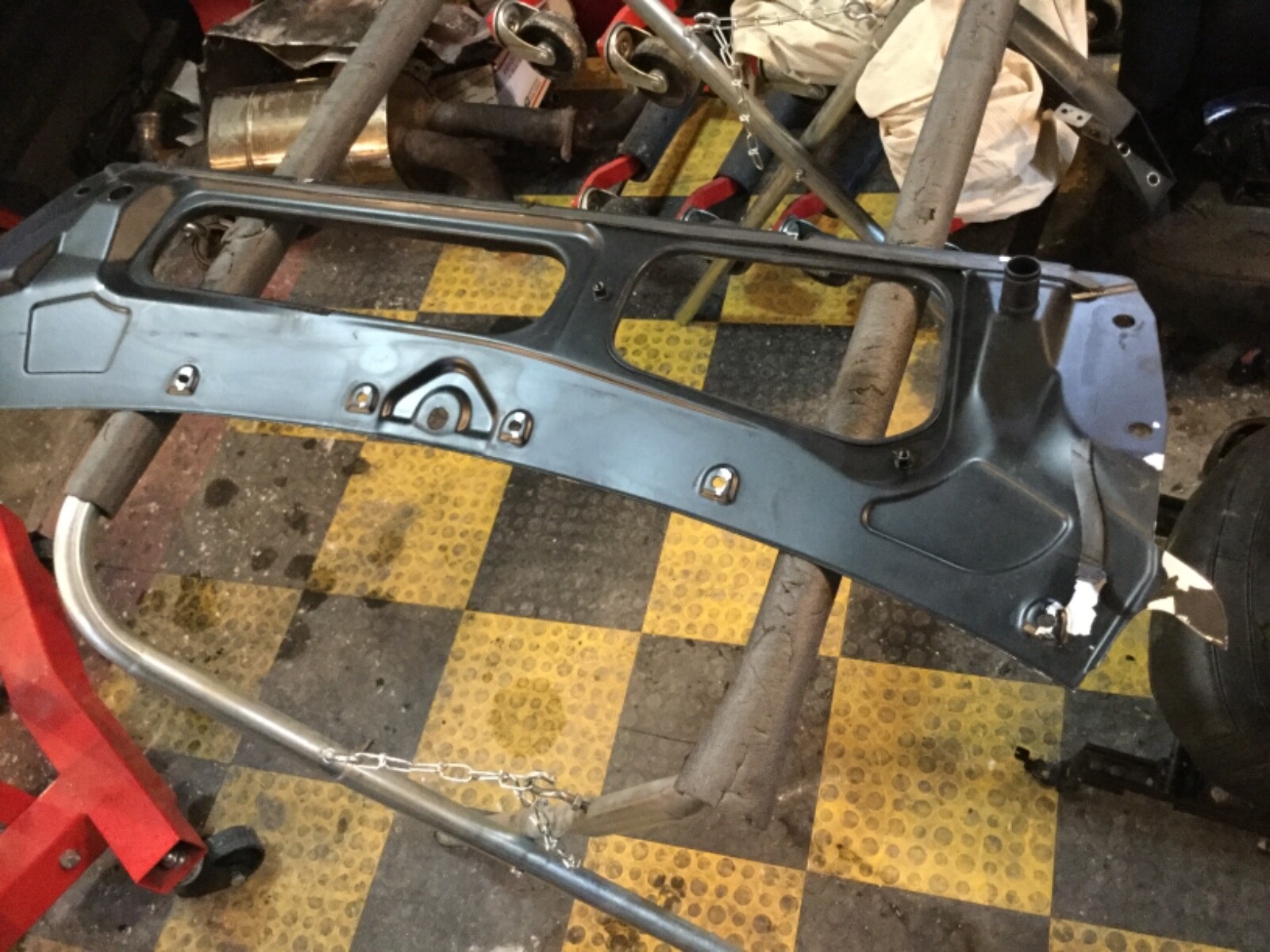 Ferrari 360, F430, Cowl Vent Panel, Used, P/N 65544100