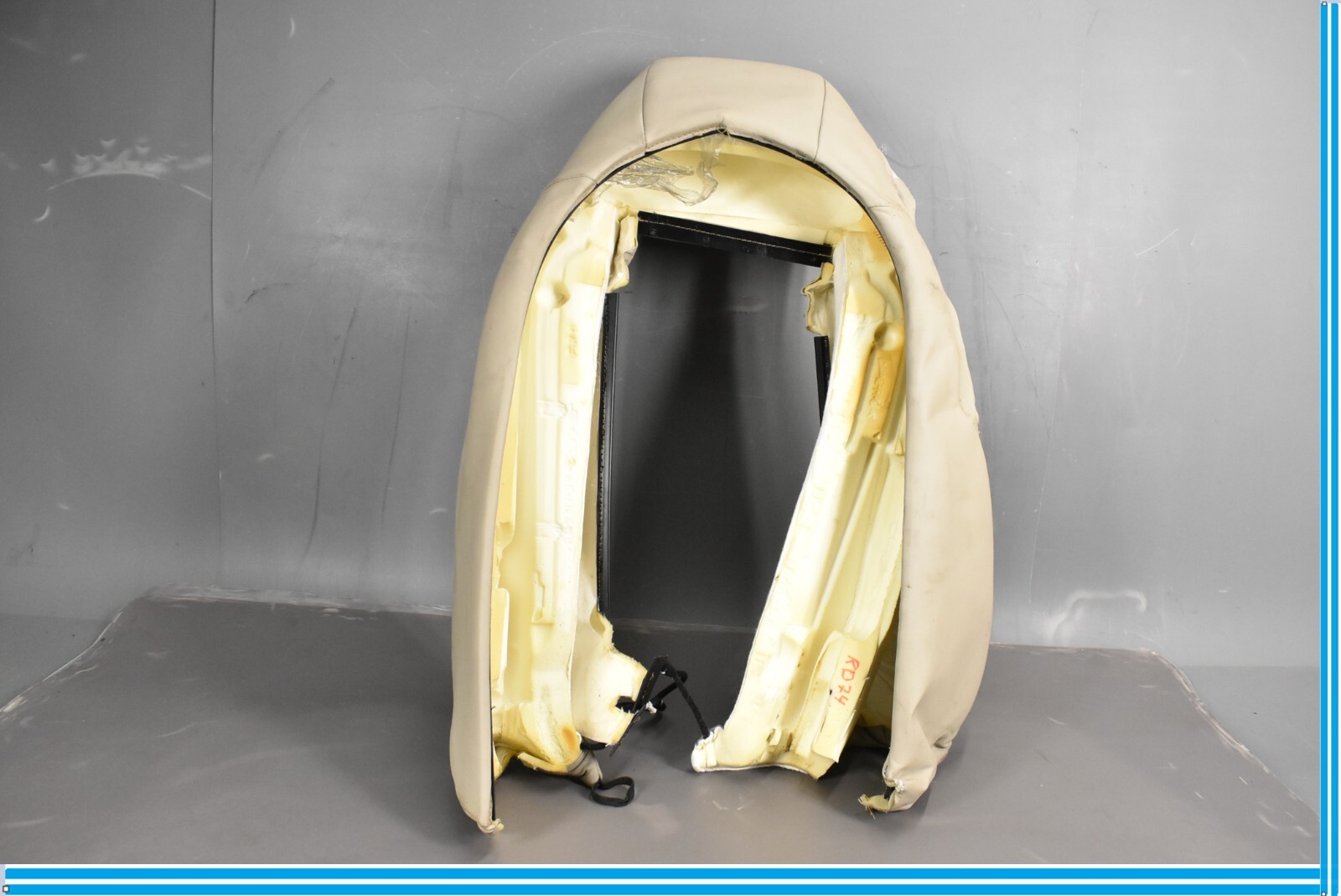 04-10 Bentley Continental Front Right Passenger Upper Seat Tan Oem