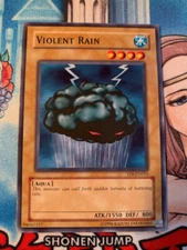 YUGIOH Violent Rain - TP8-EN015 NM NEVER PLAYED!!!