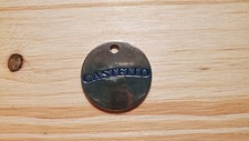 Einkaufswagen Chips - EKW -Korbchip - Castello - K&auml;sespezalit&auml;t - Metall Chip #1