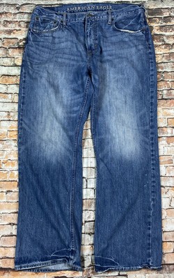 American Eagle Jeans Mens Bootcut Wash 