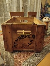 Cassa In Legno Birra Menabrea No Ceres Dreher