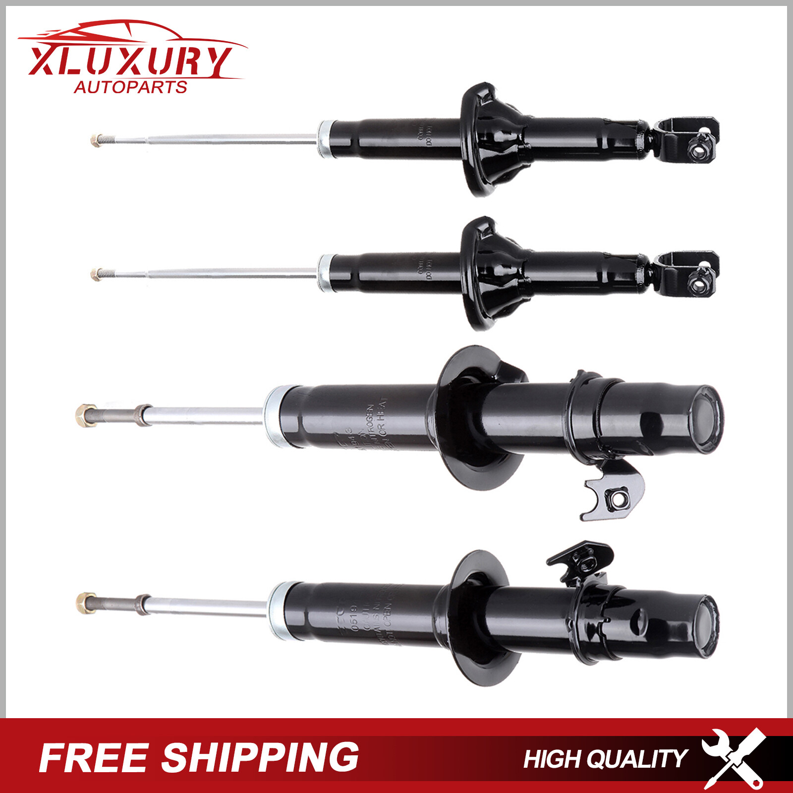 4x Front Rear Struts Shocks Absorbers FIT 1997-1999 Acura CL 94-97 Honda Accord