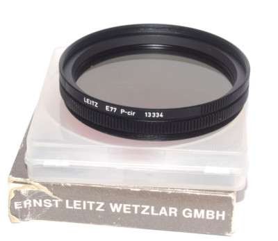 Leitz Leica   Filter Black E77 P-cir  13334 Mint