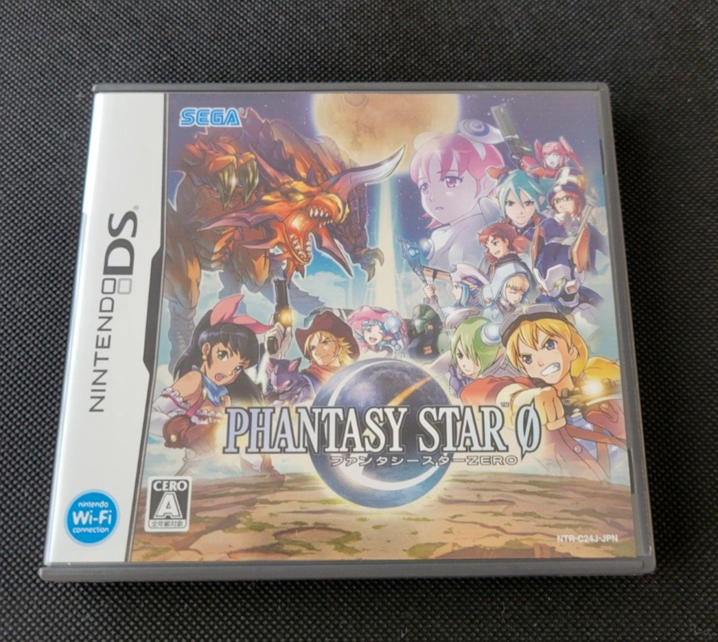 Phantasy Star 0 Zero Nintendo DS NDS Japanese Version Tested | eBay