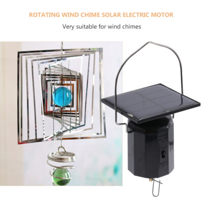 Leichte Solar Motor Windspinner Windchime Windbell Windspielmotor Solarmotor