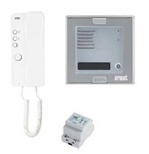 URMET 1150/301 KIT CITOFONO MONOFAMILIARE SINTHESI INCASSO