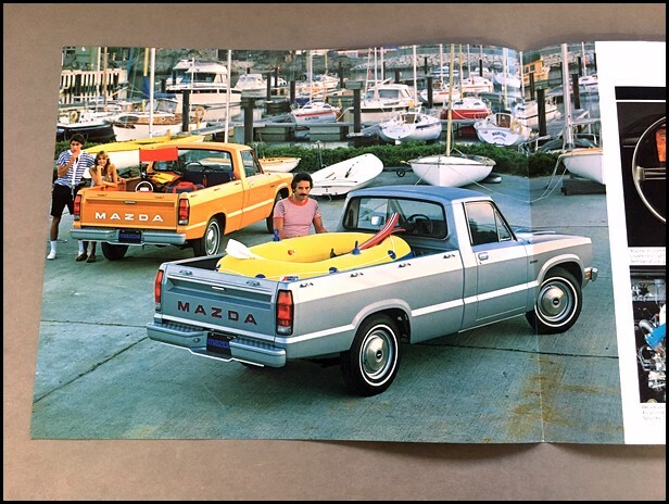 1979 Mazda B2000 Pickup Truck Original Car Sales Brochure Catalog