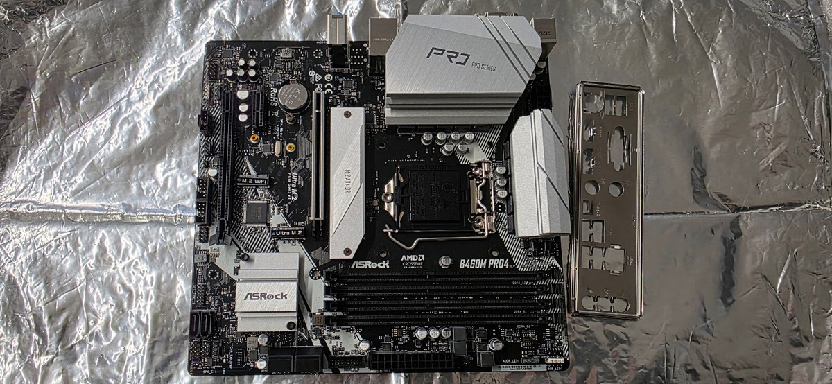 ASRock B460m Pro4 Intel B460 LGA 1200 Micro ATX for sale online