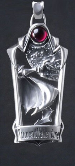 FF7 ヴィンセントペンダントトップ FINAL FANTASY VII SILVER CHARM: VINCENT VALENTINE | SQUARE