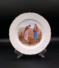 Antico Piatto In Fine Porcellana Bavaria Schumann Anni 50