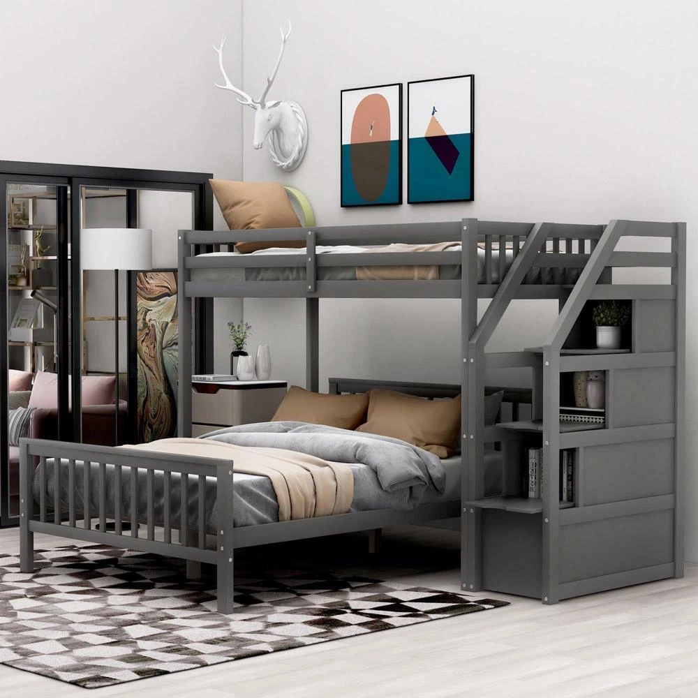 3 layer bunk beds for outlet sale