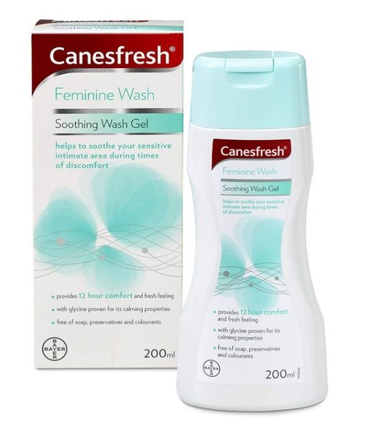 Canesten Canesfresh Soothing Intimate Hygiene Wash GEL 200 Ml for sale