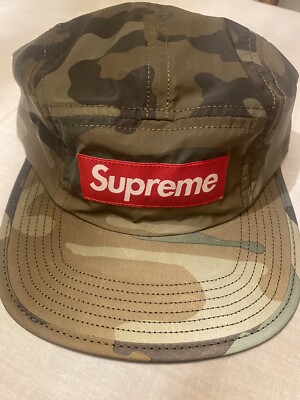 🔥🔥Supreme 3M Reflective All Over Camo Camp Cap New Without Tags