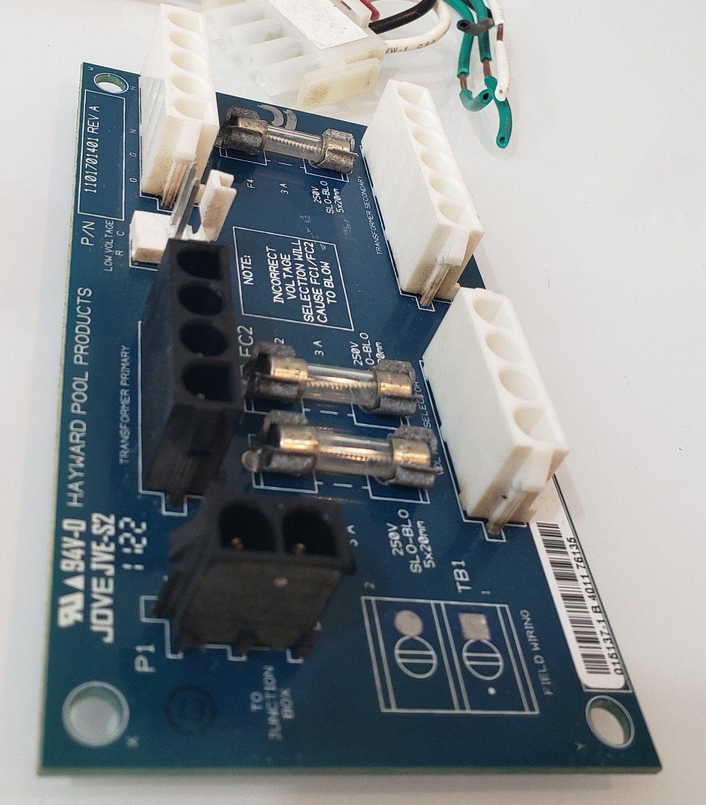 H150FDN 1101701401 G100611371 IIDXL2FSB1930 Hayward pool heater fuses Board eBay