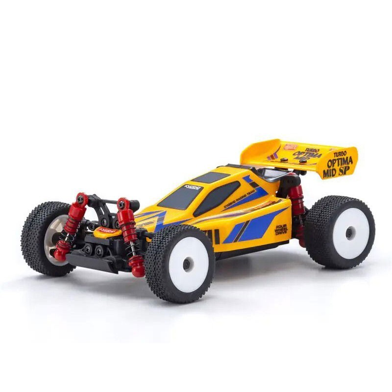 Kyosho 32092Y 1/28 Turbo Optima MINIZ 4x4 OffRoad Buggy RTR, Yellow