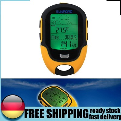 Waterproof FR500 Multifunction LCD Digital Altimeter Barometer Compass
