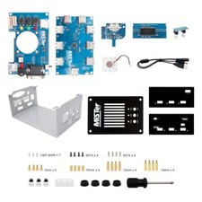 Mister FPGA IO Board Metal Shell w/ USB Hub RTC Board Fan for Terasic DE10-Nano