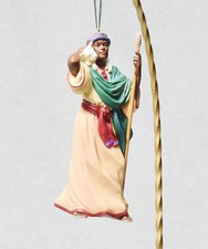 Hallmark kindly Shepherd African 1996 ornament Xmas holiday nativity tree