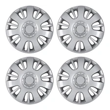 Wheel Covers Snap Clip-On Auto Tire Rim Replacement Hub Caps For 14” Hub Caps