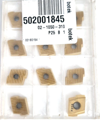 BOTEK 502001845 02-1050-310 P25 B SP 1 Ø32-36   Carbide Drill Insert