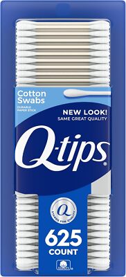 Q-tips Cotton Swabs For Hygiene and Beauty Care Original Cotton Swab  625 Count