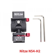 Nitze N54-H2 Mount Holder QR Dual NATO Clamp for Camera ELF Series Monitor Cage