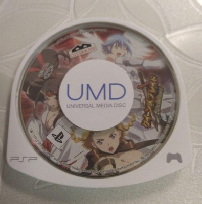 Queen's Blade Spiral Chaos PlayStation Portable Cartridge Only Used Tested JPver