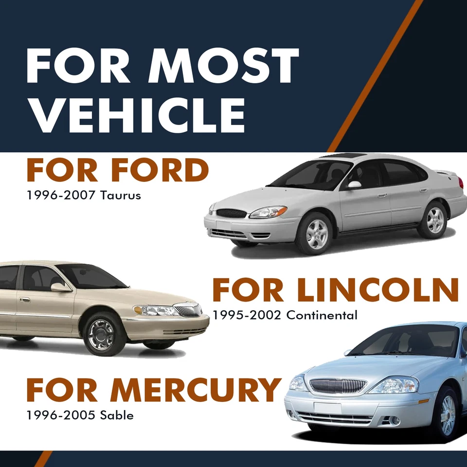 Conjunto de rolamento de cubo de roda dianteira para 1996-2007 Ford Taurus - Imagem 2 de 4