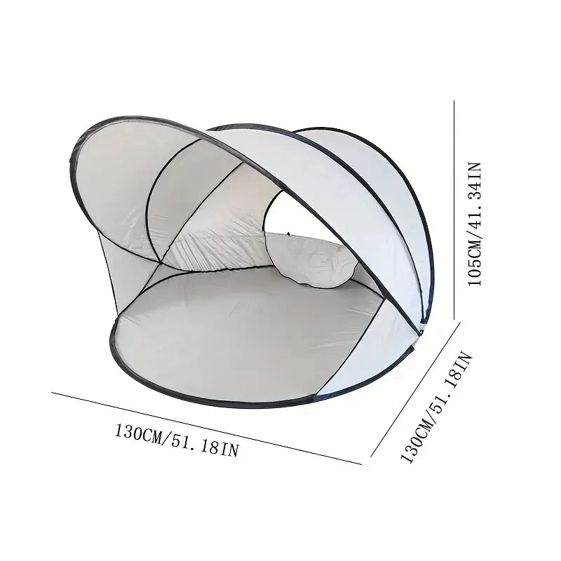 Pop Up Beach Tent Sun Shade Shelter Anti-UV Outdoor Camping Tent Portable Canopy - Image 2 of 4