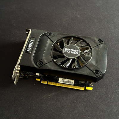 Palit NVIDIA GeForce GTX 1050 2GB GDDR5 PCIe x16 Grafikkarte DVI/HDMI/DP