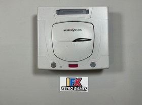 Region Swapped Japanese Sega Saturn Console White HST-3220 TESTED
