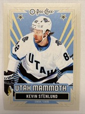 2025-26 25/26 O-Pee-Chee RETRO #190 Kevin Stenlund Utah Mammoth