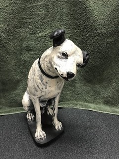 RCA VICTOR PHONOGRAPH VICTROLA /RADIO "NIPPER" DOG 14 1/2" TALL SUPER DETAILS