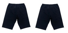 Cat  Jack Baby Girl Size Small 6/7 Pull-On Bike Shorts Black 2 Pack 